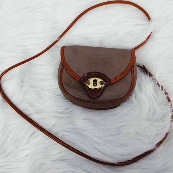 Dooney & Bourke Handbags - Vintage Dooney & Bourke Leather Flap Crossbody